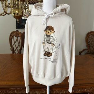 Polo Bear Fleece Hoodie. Brand New. Size XS